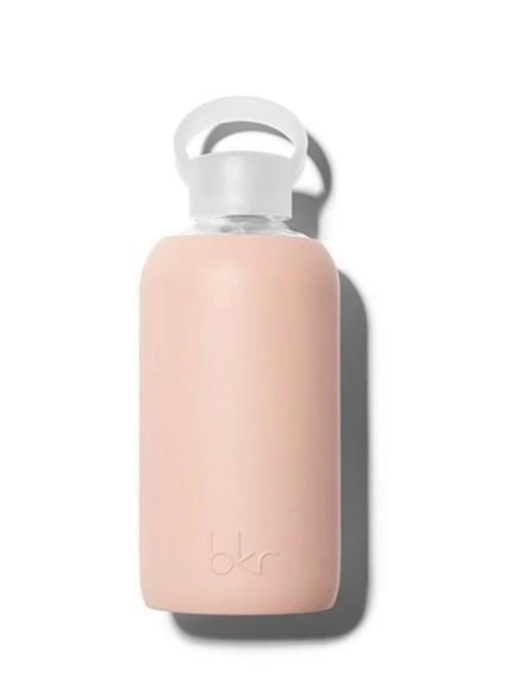 BKR Little Glass Water Bottle in Naked (Blushed Light Chocolate Milk) 16oz/500ml